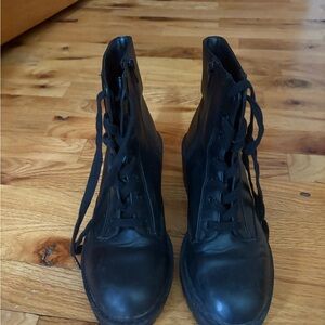 Target Black Women's Combat Boots